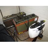 THREE ASSORTED PORTABLE RADIOS (ONE NEEDS PLUG)