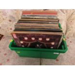 VINYL LPS - BOX OF COUNTRY - 1960S AND 70S, INCLUDING CARTER FAMILY, CASH, OWENS, ATKINS