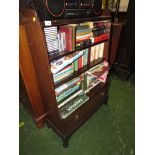 STAG WATERFALL BOOKCASE WITH SINGLE DRAWER TO BASE