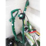 COOPERS ELECTRIC LAWN EDGER AND A QUALCAST ELECTRIC STRIMMER