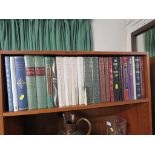 SHELF OF FOLIO SOCIETY BOOKS INCLUDING THE THOUSAND NIGHTS AND ONE NIGHT, AND THE SIEGE OF MALTA