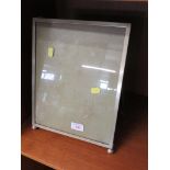 SILVER PLATED RECTANGULAR PHOTOGRAPH FRAME