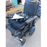 SUNRISE MEDICAL QUICKIE Q100R ELECTRIC MOBILITY CHAIR WITH CHARGER AND MANUAL (A/F)