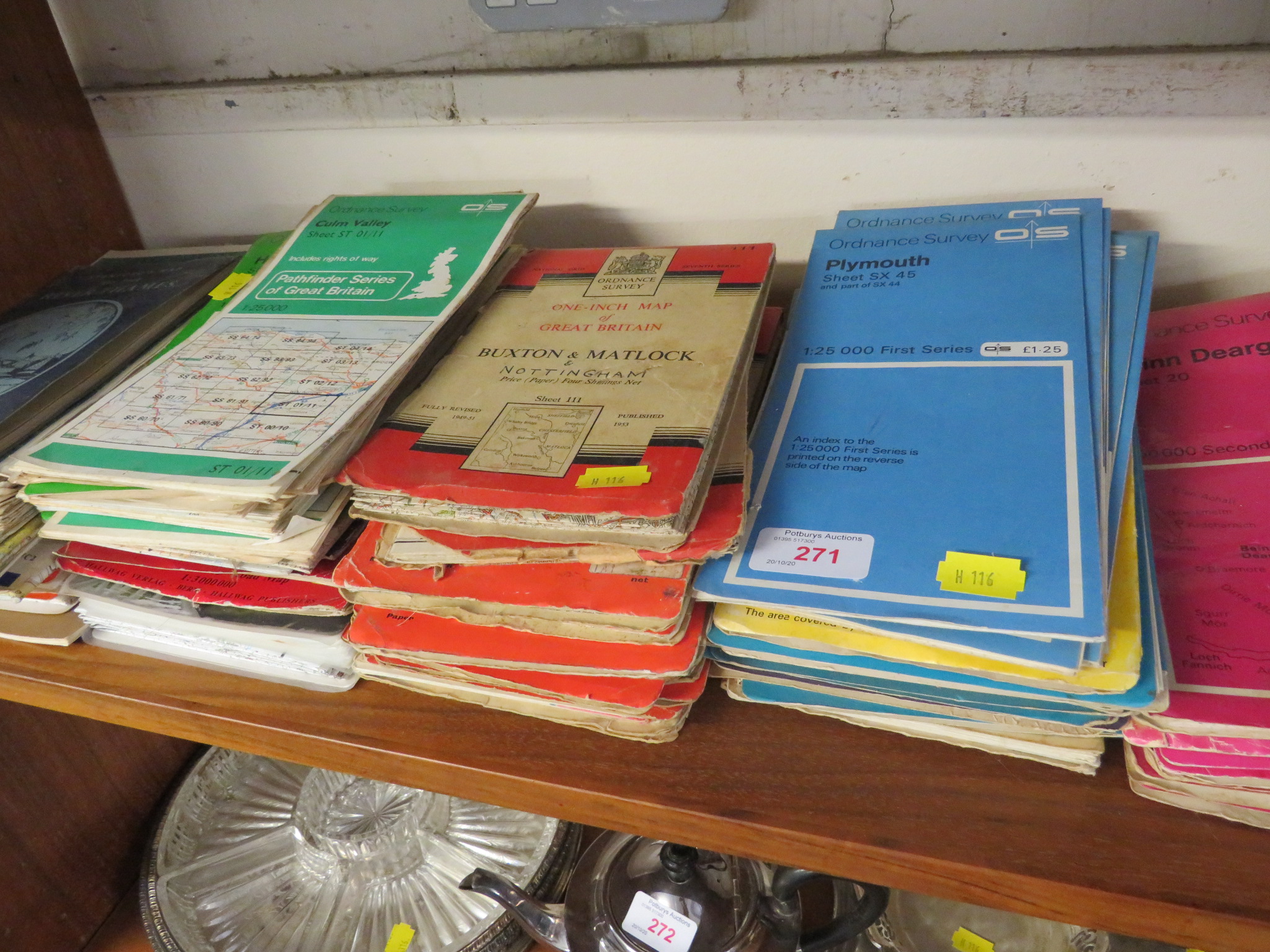 ONE SHELF OF OS MAPS AND OTHER MAPS - Image 2 of 2