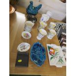 EGG CROCK, JUGS, MUGS AND DECORATIVE CERAMICS