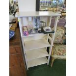 FIVE TIER OPEN SHELF UNIT