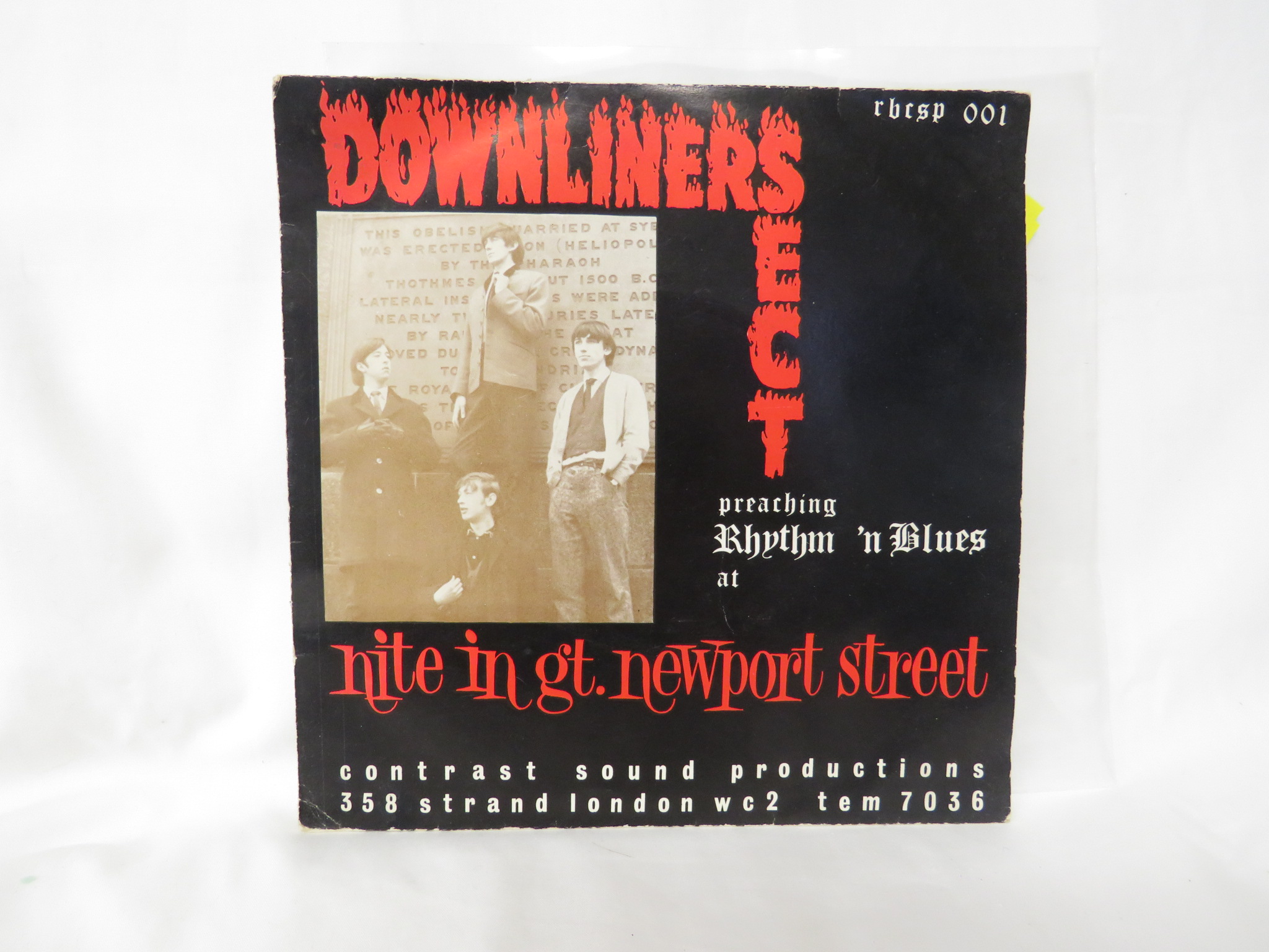 VINYL E.P. - DOWLINERS SECT RBCSP 001 'NITE IN GT. NEWPORT STREET'