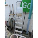 FIVE TREAD ALUMINIUM STEPLADDER