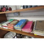 ONE SHELF OF OS MAPS AND OTHER MAPS