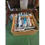 TWO BOXES OF REFERENCE BOOKS, WAR AND MILITARY RELATED