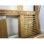 MID WOOD DOUBLE BED FRAME