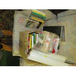 BOX OF TOURIST GUIDE BOOKS, LEAFLETS, POSTERS BOOKS AND EPHEMERA