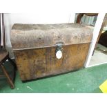 WILLIAMSON PATENT METAL TRUNK