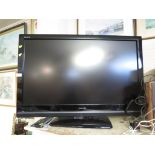 TOSHIBA REGZA 37 INCH LCD TELEVISION WITH REMOTE CONTROL AND MANUAL