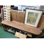 SMALL PINE PEW WIDTH 150CM