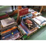 SIX BOXES OF BOOKS - WAR, MILITARY HISTORY