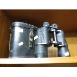 A PAIR SWIFT TECNAR 7X50 BINOCULARS WITH CASE