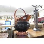 COPPER COAL BUCKET