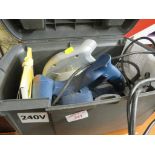 RYOBI WS-512 CIRCULAR SAW IN PLASTIC CARRY CASE