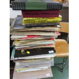 QUANTITY OF EPS, SHEET MUSIC AND MUSIC BOOKS