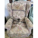 SHERBORNE ELECTRIC RECLINING WINGBACK ARMCHAIR
