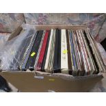 BOX OF CLASSICAL AND EASY LISTENING VINYL AND LPS