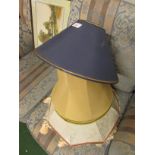 THREE LAMP SHADES