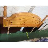 HONEY PINE DOUBLE HEADBOARD