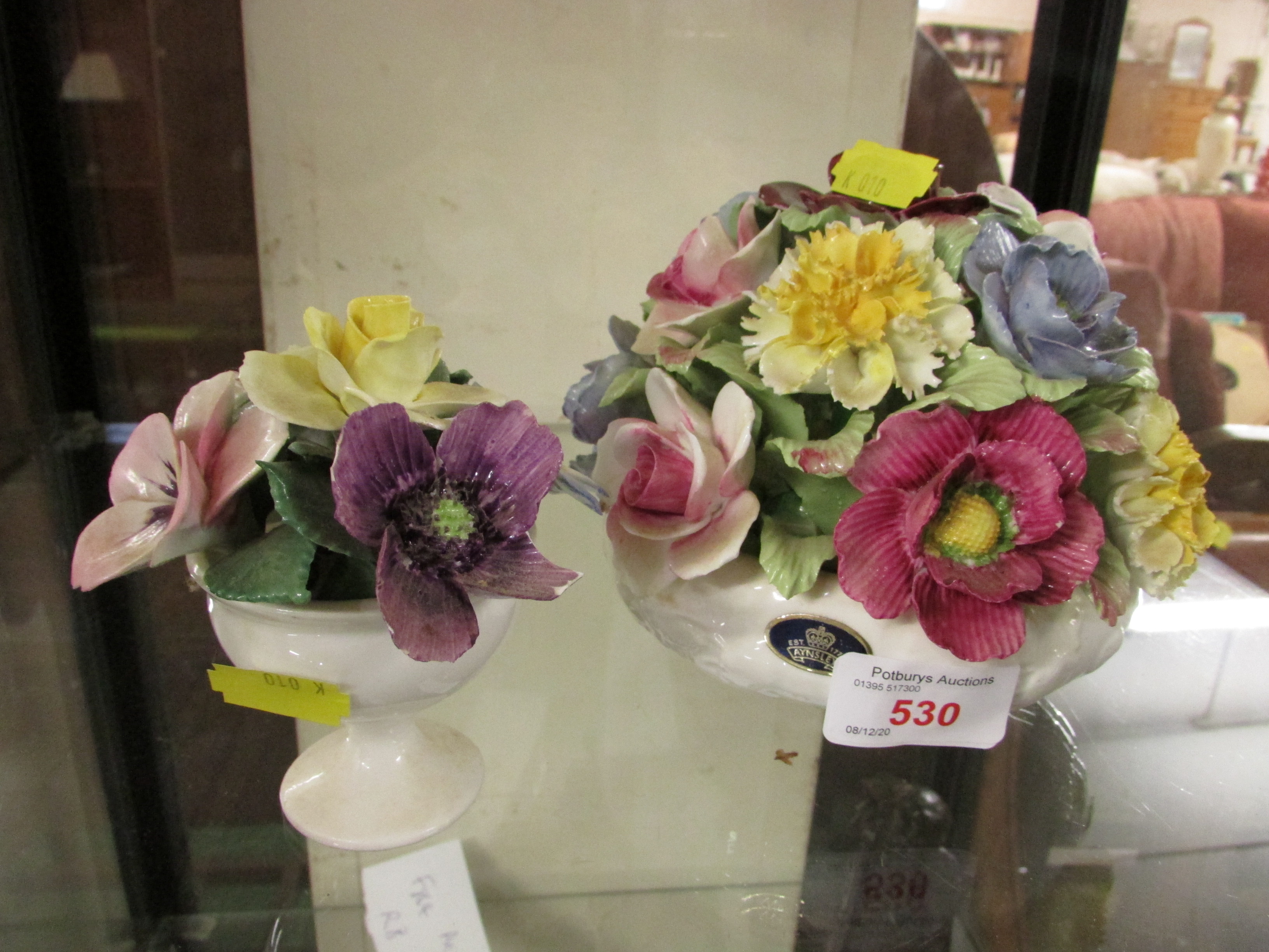 TWO CHINA POSIES