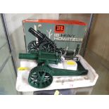 BRITAINS DIECAST CAST MODEL 18 INCH HEAVY HOWITZER, ORIGINAL BOX