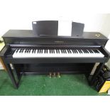 YAMAHA CLAVINOVA CLP-545, WITH STOOL