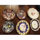 SIX DECORATIVE CHINA PLATES