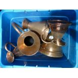 Graduated Copper Set of 5 jugs: tallest 31cm(5)