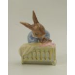 Royal Doulton Bunnykins figure: New Baby Bunnykins DB158.