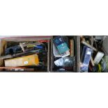 A large collection of DIY hand tolls including: Drills, spanners, screwdrivers etc. (3 boxes).
