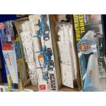 Amt branded 1-25 hobby kits: To include Refer refrigerator van,