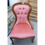 Reproduction Mahogany Salon Nursing chair: