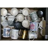 A collection of Wedgwood commemorative t