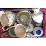 A collection of Spode large items to inc