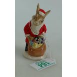 Royal Doulton bunnykins figure:Happy Christmas DB62 Christmas tree ornament.