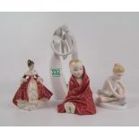 Royal Doulton figurines to include: This Little Pig HN1793, Summer Belle HN3174 (seconds), Ballet