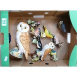 A collection of Beswick birds: Beswick Bird collection (10)