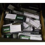 A large quantity of computer memory cards, 512mb, 1gb and 2gb etc.