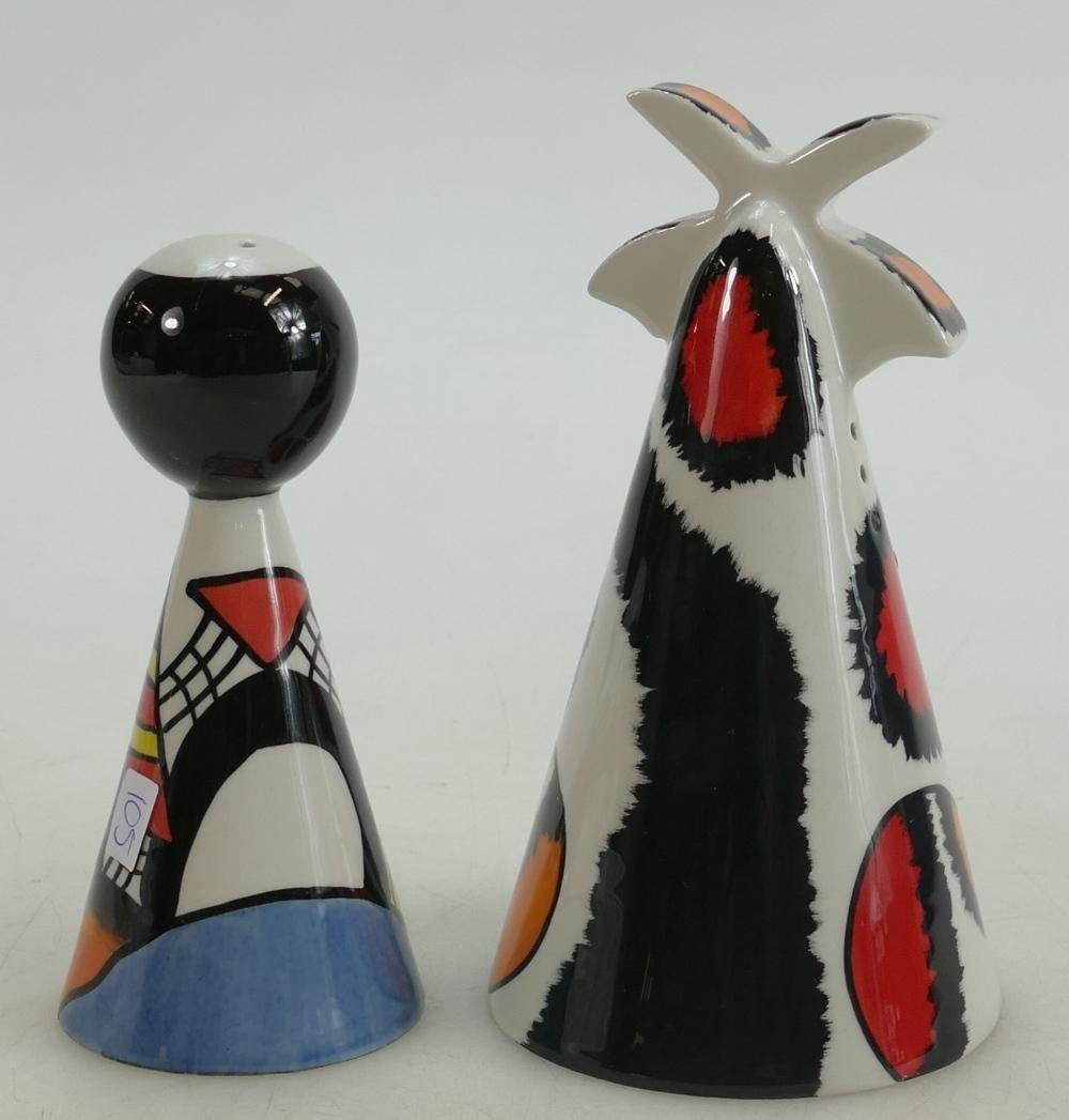 Lorna Bailey Novelty Sugar Shaker: Quady 20th Collectors Club piece together with Fantasy Design - Image 3 of 3