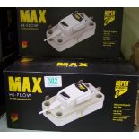 A quantity of Aspen Max Hi Flow low profile condensate tank pumps: FP3349 (5).