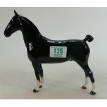 Beswick black Hackney Horse model 1361: