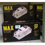 A quantity of Aspen Max Hi Flow low profile condensate tank pumps: FP3349 (5).