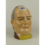 Kevin Francis two handled Churchill character loving cup: marked "Artists original colourway for