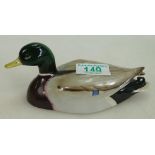 Beswick Peter Scott large Mallard duck: model 1518-1.