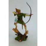 Royal Doulton resin figure of Robin Hood: height 25cm.